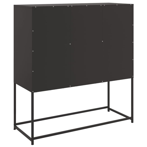 Musta senkki Bagacean 100,5x39x107cm (kylmävalssattu teräs)