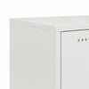 Weißes Sideboard Glinda 100,5x39x107cm (kaltgewalzter Stahl)