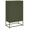 Olivgrüner Schrank Fiona 68,5x39x111,5cm (kaltgewalzter Stahl)