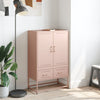 Pinkfarbener Schrank Tamie 68x39x111,5cm (kaltgewalzter Stahl)