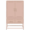 Pinkfarbener Schrank Tamie 68x39x111,5cm (kaltgewalzter Stahl)