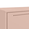 Pinkfarbener Schrank Tamie 68x39x111,5cm (kaltgewalzter Stahl)