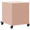 Pinkfarbener Nachttisch Hai 36x38,5x43,5cm (Stahl)