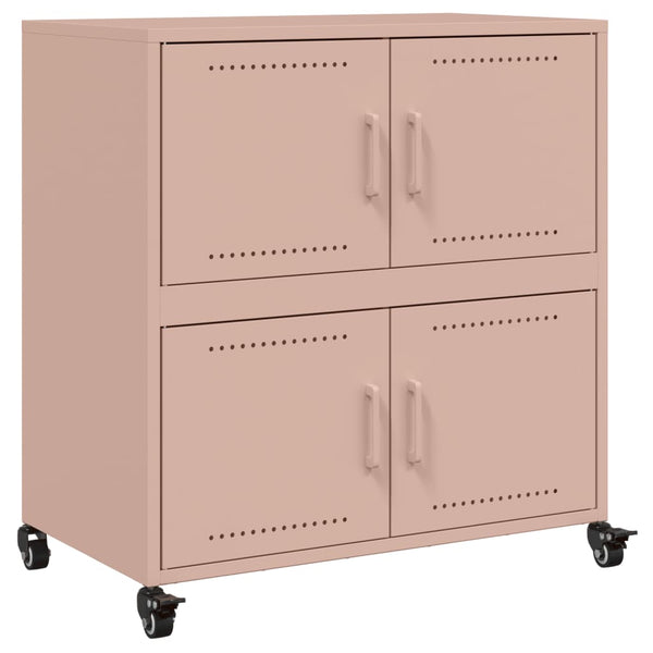 Pinkki senkki Catiusa 68,5x39x72cm (kylmävalssattu teräs)