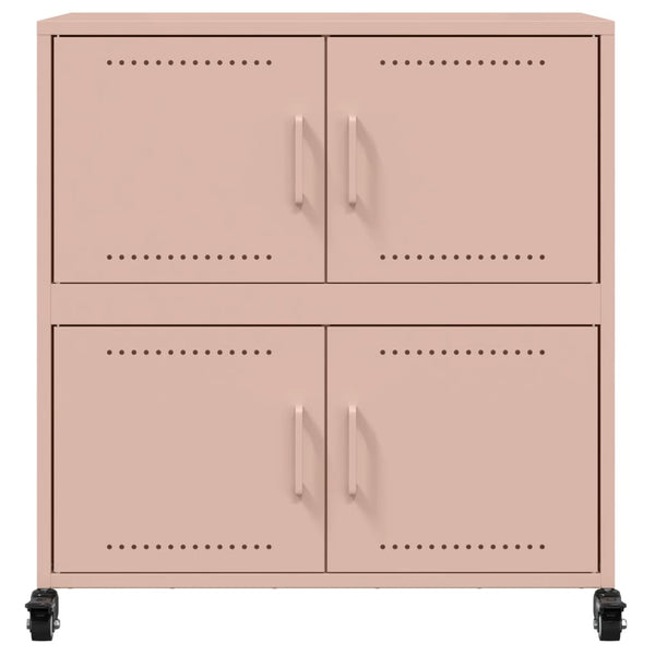 Pinkki senkki Catiusa 68,5x39x72cm (kylmävalssattu teräs)