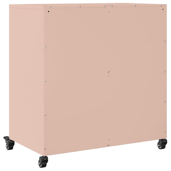 Pinkki senkki Catiusa 68,5x39x72cm (kylmävalssattu teräs)