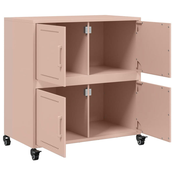 Pinkki senkki Catiusa 68,5x39x72cm (kylmävalssattu teräs)