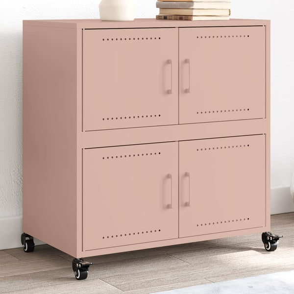 Pinkki senkki Catiusa 68,5x39x72cm (kylmävalssattu teräs)
