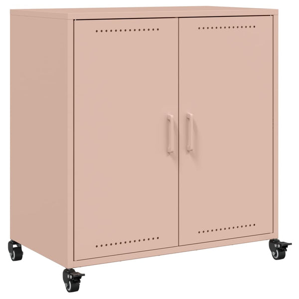 Pinke Kommode Toc 68,5x39x72cm (kaltgewalzter Stahl)