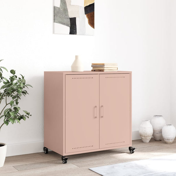 Pinke Kommode Toc 68,5x39x72cm (kaltgewalzter Stahl)