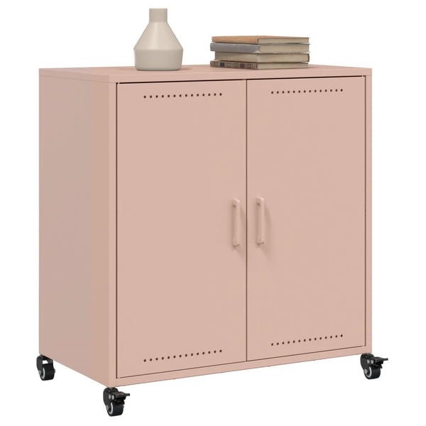 Pinke Kommode Toc 68,5x39x72cm (kaltgewalzter Stahl)