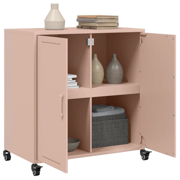 Pinke Kommode Toc 68,5x39x72cm (kaltgewalzter Stahl)