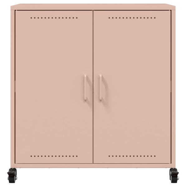 Pinke Kommode Toc 68,5x39x72cm (kaltgewalzter Stahl)