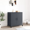 Sideboard Anthrazit 68x39x72 cm Stahl