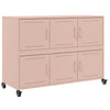 Sideboard Chirbea 100,5x39x72cm (Stahl), Pink