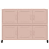 Sideboard Chirbea 100,5x39x72cm (Stahl), Pink