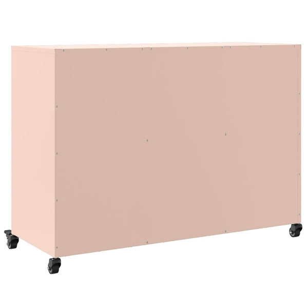 Sideboard Chirbea 100,5x39x72cm (Stahl), Pink