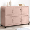 Sideboard Chirbea 100,5x39x72cm (Stahl), Pink