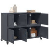 Anthrazit Sideboard Chirbea 100,5x39x72cm (Stahl)