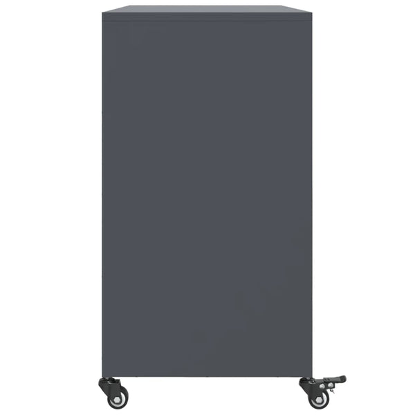 Anthrazit Sideboard Chirbea 100,5x39x72cm (Stahl)