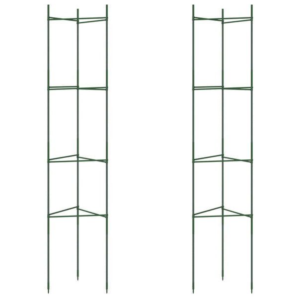 Tomatenkäfig Dunarica 154cm (2 Stück Stahl und PP)