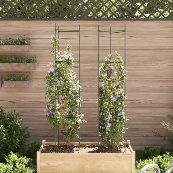Tomatenkäfig Dunarica 154cm (2 Stück Stahl und PP)