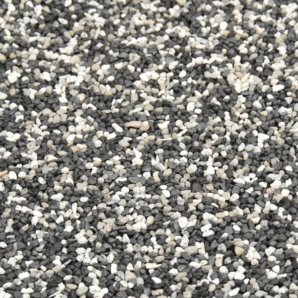 Grauer Kiesberg Emanoila 500x100cm