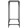 Schwarzer Konsolentisch Constantion 60x35x81cm (Glasplatte, Stahl)