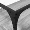 Harmaa tv-taso lasinen pöytälevy Scordili 80x35x51cm (puinen)