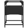Schwarze Nachttische Karie 40x40x55cm (2 Stück Holz)