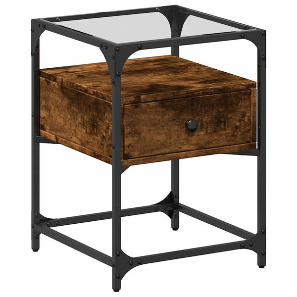Nachttisch Savutammi Karie 40x40x55cm (Holz)