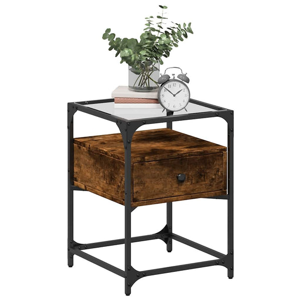 Nachttisch Savutammi Karie 40x40x55cm (Holz)