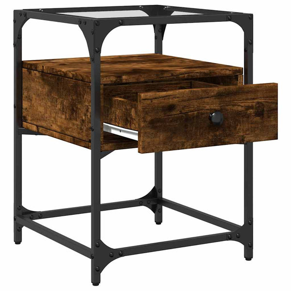 Nachttisch Savutammi Karie 40x40x55cm (Holz)