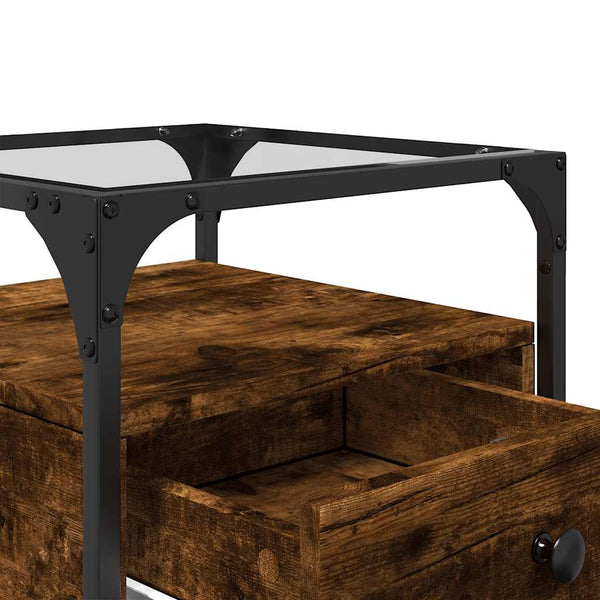 Nachttisch Savutammi Karie 40x40x55cm (Holz)