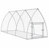Silberner Kaninchenstall Susane 300x105x120cm (verzinkter Stahl)