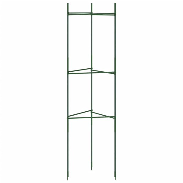 Tomatenkäfig Dunarica 116 cm (8 Stück Stahl und PP)
