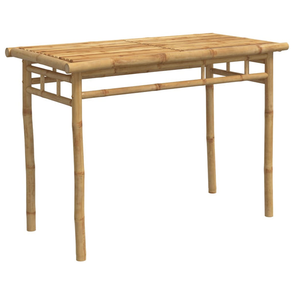 Esstisch für draußen Tronuli 110x55x75cm (Bambus)