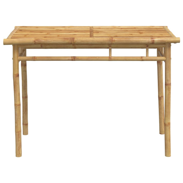 Esstisch für draußen Tronuli 110x55x75cm (Bambus)