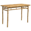 Esstisch für draußen Tronuli 110x55x75cm (Bambus)