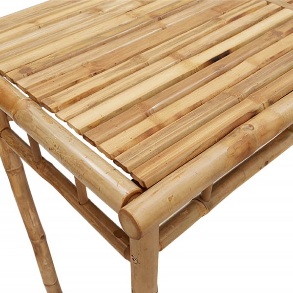Esstisch für draußen Tronuli 110x55x75cm (Bambus)