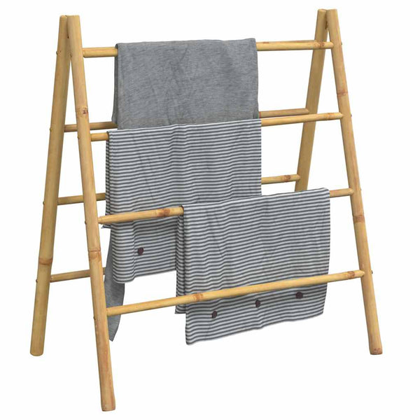 Doppelter Handtuchhalter Liselatte 90x50x100cm (4 Bambusrohre)