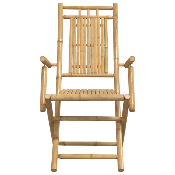 Taitettavat puutarhatuolit Budomir 53x66x99cm (2 kpl bambu)