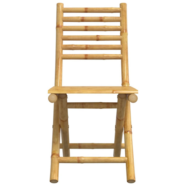 Taitettavat puutarhatuolit Vinjulet 43x54x88cm (2 kpl bambu)