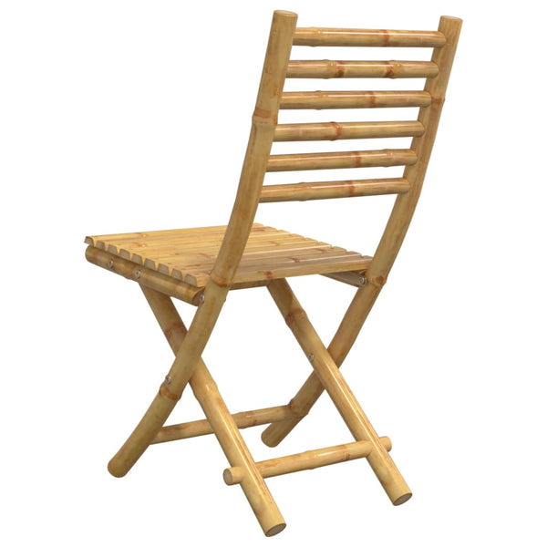 Taitettavat puutarhatuolit Vinjulet 43x54x88cm (2 kpl bambu)