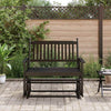 Schwarze Ruderbank Liubco 118x70x104,5cm (Espe)