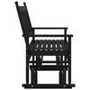 Schwarze Ruderbank Liubco 118x70x104,5cm (Espe)