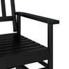 Schwarze Ruderbank Liubco 118x70x104,5cm (Espe)