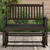 Schwarze Ruderbank Liubco 118x70x104,5cm (Espe)