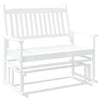 Weiße Schaukelbank Liubco 118x70x104,5cm (Espe)