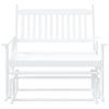Weiße Schaukelbank Liubco 118x70x104,5cm (Espe)